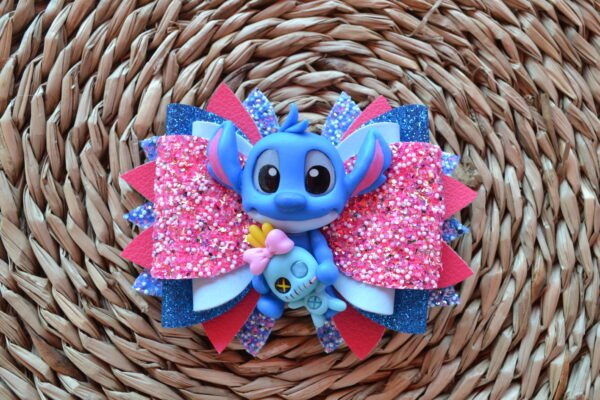 Stitch fimo haarstrik