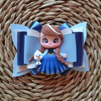 Anna (Frozen) fimo haarstrik