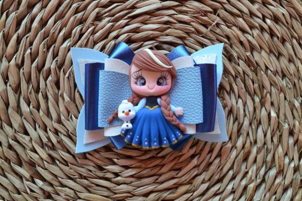 Anna (Frozen) fimo haarstrik