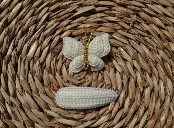 Witte vlinder set