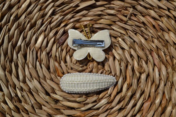 Witte vlinder set - Afbeelding 2