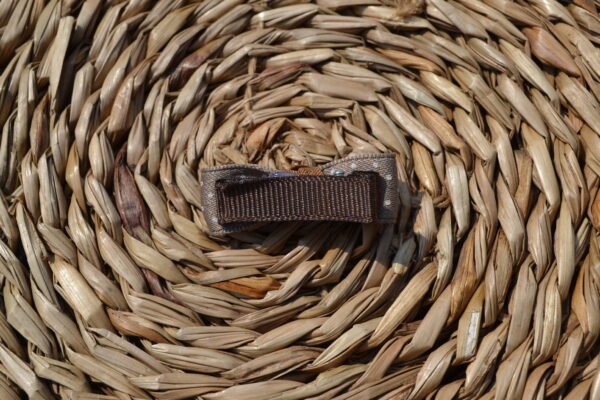 Stipjes strik alligator clip ~ 3 cm - Afbeelding 2