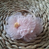 Roze bloemen ~ haarbandje