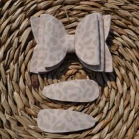 Set panterprint beige