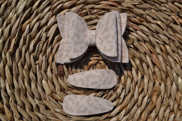 Set panterprint beige