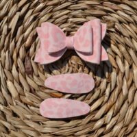 Set panterprint roze klein