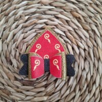 Sint mijter haarclip