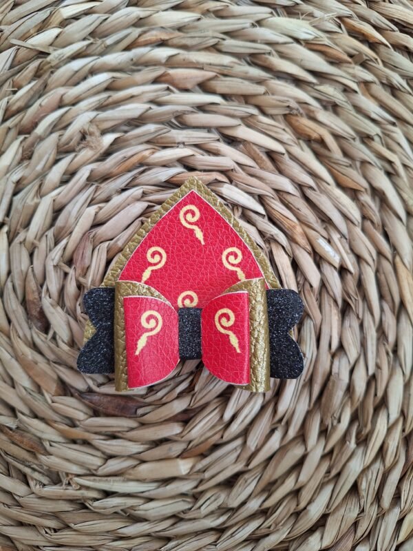 Sint mijter haarclip