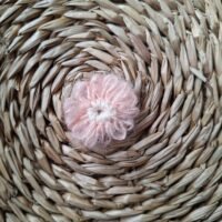 Licht roze bloem ~ anti slip