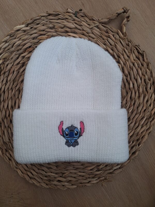 Witte Stitch muts