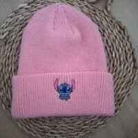 Roze Stitch muts