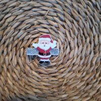 Kerstman alligator clip