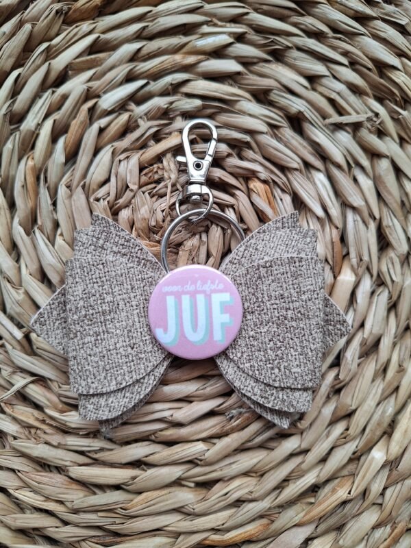 Sleutelhanger liefste juf
