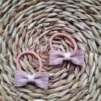 Oud roze elastiekjes