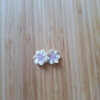 Paarse bloemen ~ anti slip