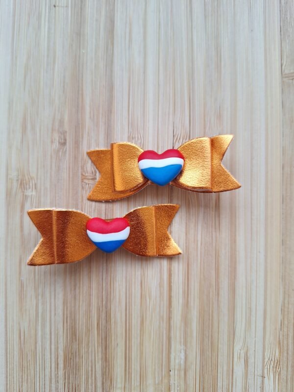 Hartjes Koningsdag strikjes