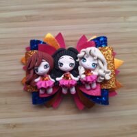 K3 zeesterren fimo haarstrik