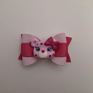 Panter roze haarstrikje