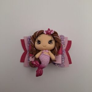 Zeemeermin haarstrik ~ fimo