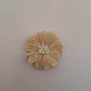 Beige bloem anti slip