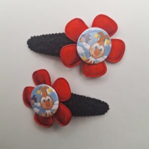 Jokie en Jet klikklak speldjes ~ 5 cm