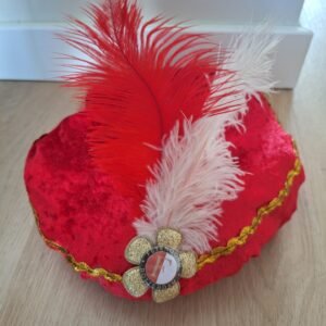 Feyenoord Pietenmuts glitter bloem